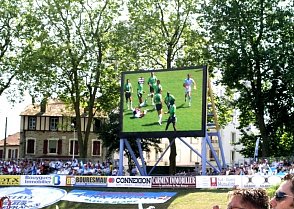 multimediální scoreboard - scoreboardy - led obrazovky - výsledkové tabule